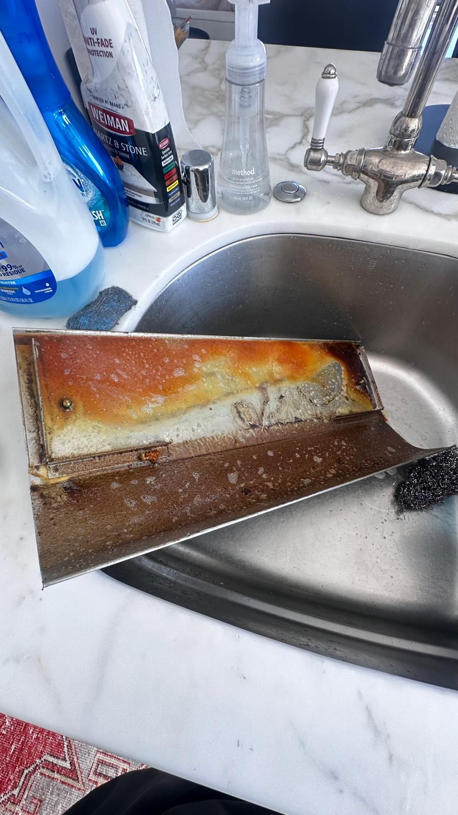 Range Hood Filter before