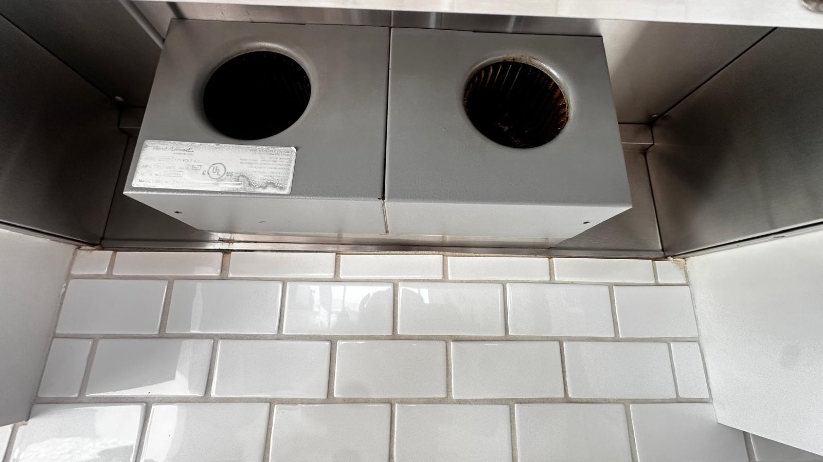 Exhaust Hood Vent after